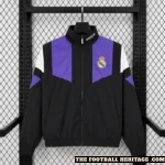 Real Madrid Vintage Style Windbreaker