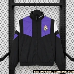 Real Madrid Vintage Style Windbreaker