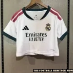 Real Madrid 26/27 Home Women Crop Top