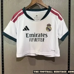 Real Madrid 26/27 Home Women Crop Top