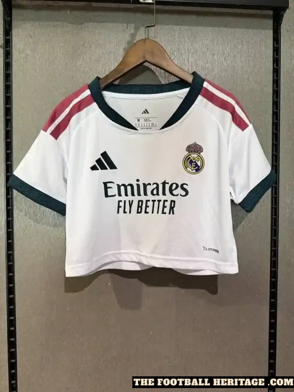 Real Madrid 26/27 Home Women Crop Top