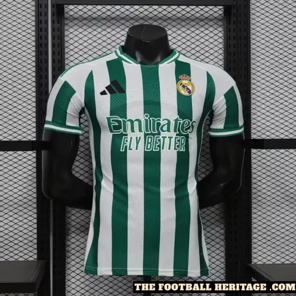 26/27 Real Madrid Whiet & Green Kit Player Version