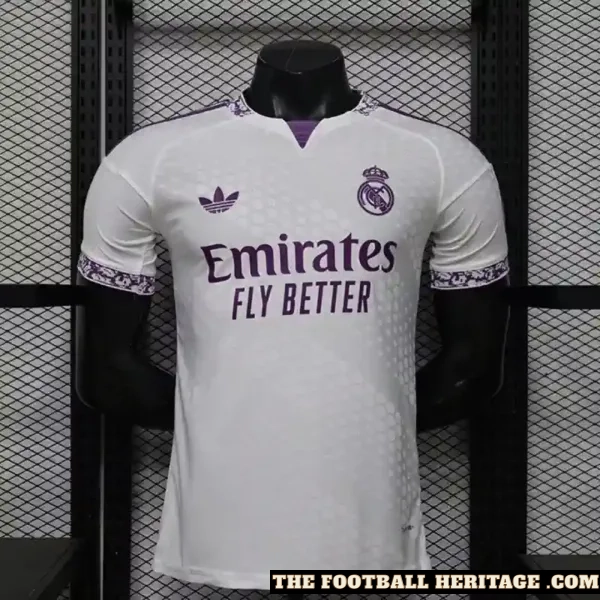 26/27 Real Madrid White and Purple Kit - Player Version