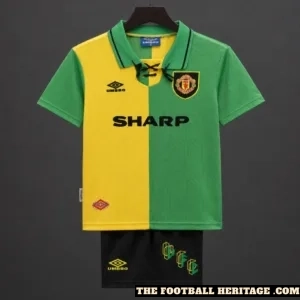 Manchester United 92/94 Away Kit – Kids