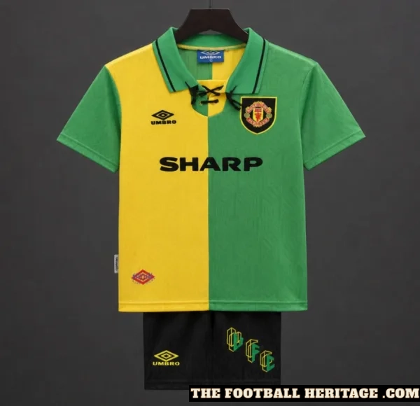 Manchester United 92/94 Away Kit – Kids