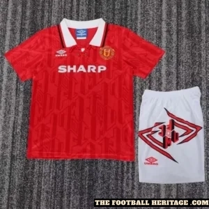 Manchester United 92/94 Home Kit – Kids