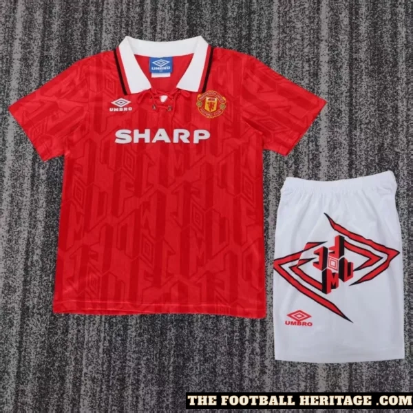 Manchester United 92/94 Home Kit – Kids