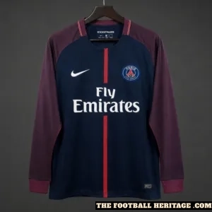17/18 PSG Home Long Sleeve Kit