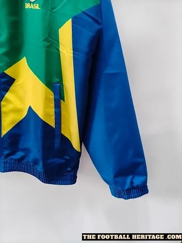 93/94 Brazil Star Vintage Tracksuit - Image 3