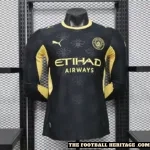 26/27 Manchester City Third Kit Player Version Long Sleeves