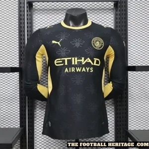 26/27 Manchester City Third Kit Player Version Long Sleeves