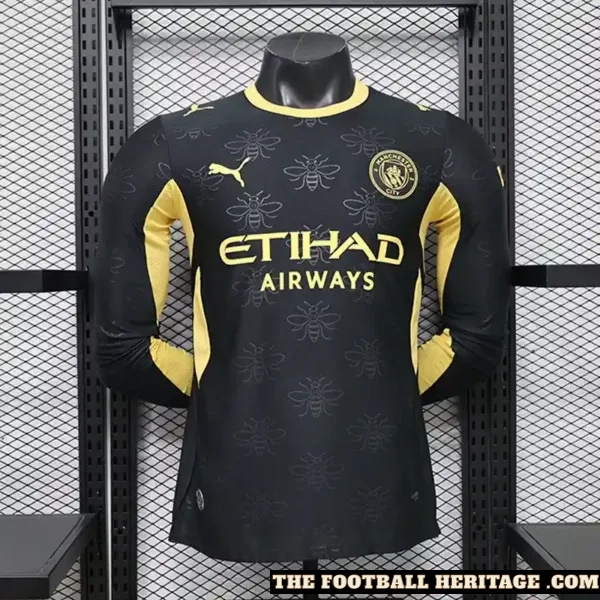 26/27 Manchester City Third Kit Player Version Long Sleeves