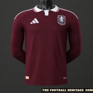 26/27 Aston Villa Home kit Long Sleeves