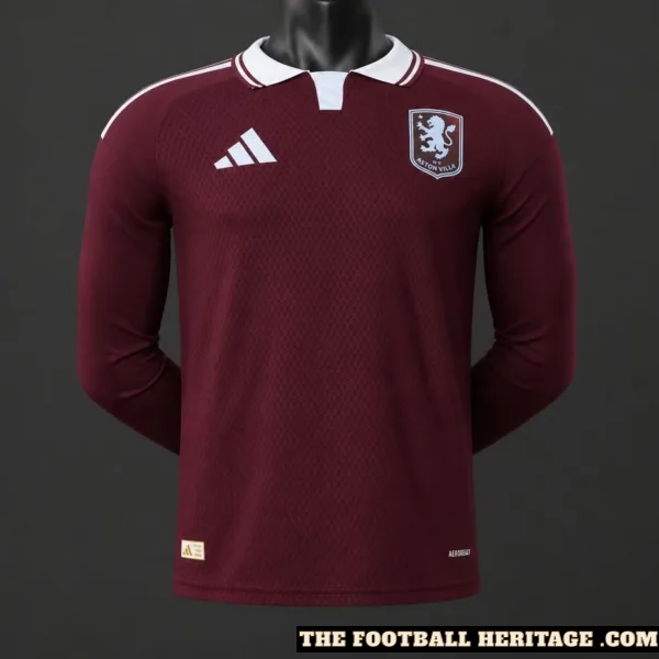 26/27 Aston Villa Home kit Long Sleeves