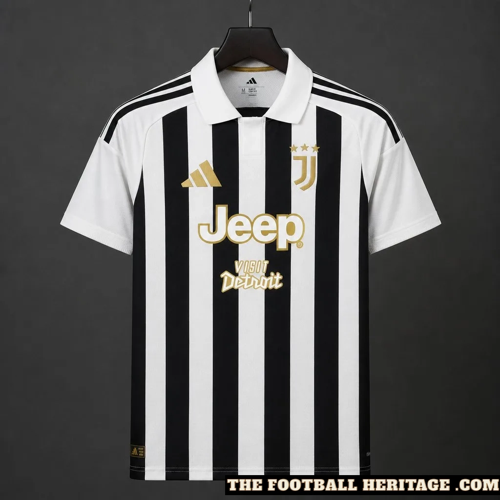 26/27 Juventus Home Kit – Fan Version