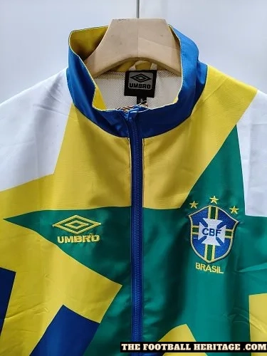 93/94 Brazil Star Vintage Tracksuit - Image 4
