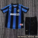 Inter Milan 99/00 Home kit – Kids