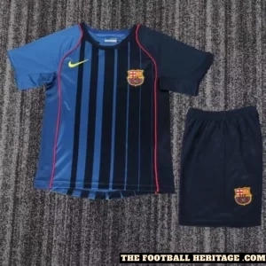 Retro Kids 04/05 Barcelona Away kit