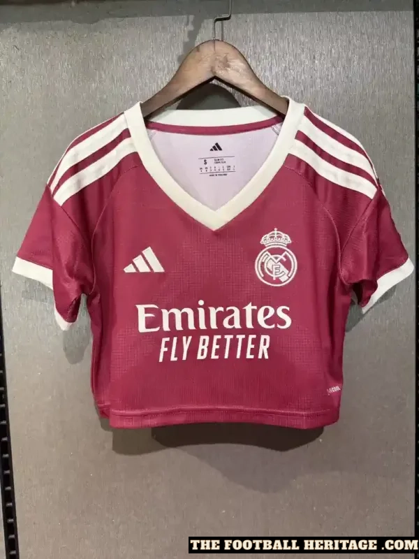 Real Madrid 26/27 Third Kit Women Crop Top