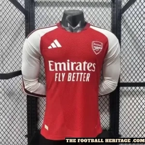 26/27 Arsenal Home Kit Long Sleeves – Player Version