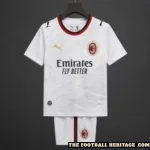26/27 Ac Milan Away Kit – Kids