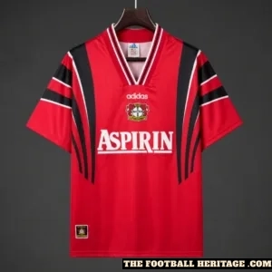 Bayer Leverkusen 1997/98 Retro Home Kit