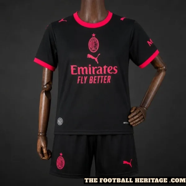 26/27 Ac Milan Third kit – Kids
