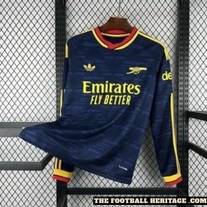 Arsenal 26/27 Away Kit - Long Sleeve Fan Version