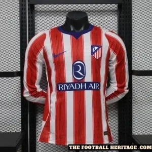 Atletico Madrid 26/27 Home Kit Long Sleeves