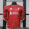 26/27 IiverpooI Home Kit Long Sleeves Player Version