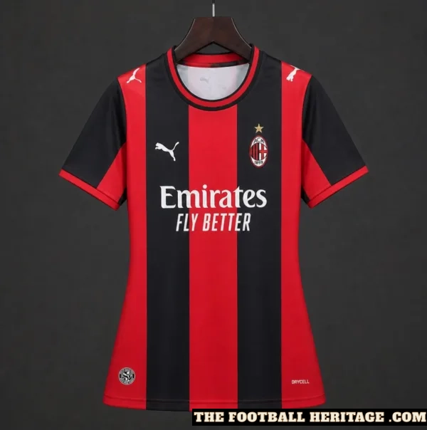 Ac Milan 26/27 Home Women Kit – Fan Version