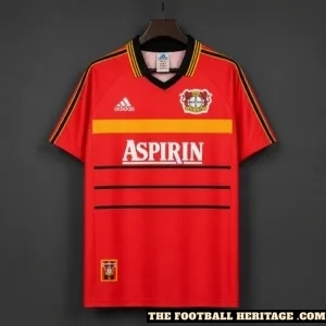Bayer Leverkusen 1999/2000 Retro Home Kit