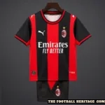 26/27 Ac Milan Home kit – Kids