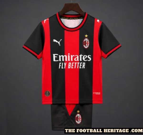 26/27 Ac Milan Home kit – Kids