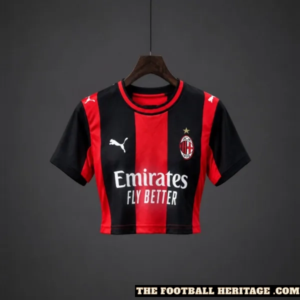 Ac Milan 26/27 Home Croptop Kit