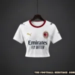 Ac Milan 26/27 Away Croptop Kit – Fan Version