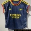 26/27 Arsenal CropTop Away Kit Sleeveless