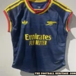 26/27 Arsenal CropTop Away Kit Sleeveless