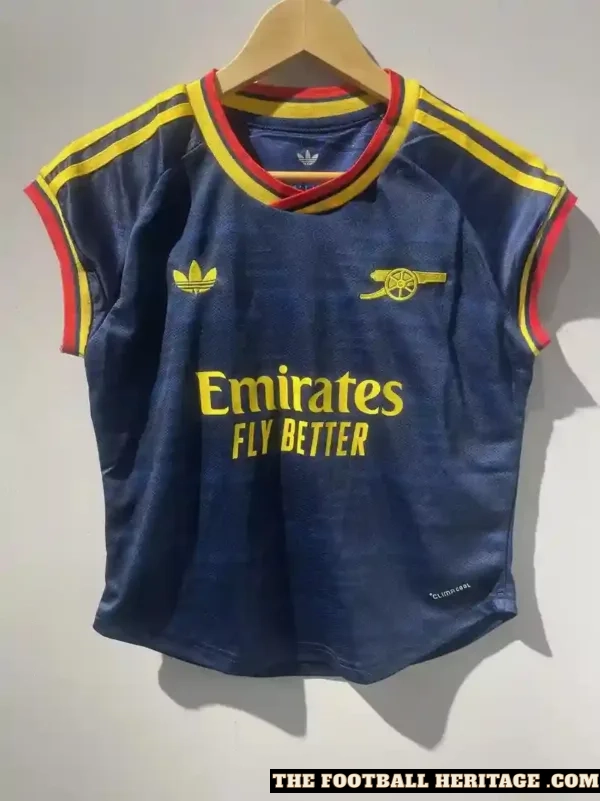 26/27 Arsenal CropTop Away Kit Sleeveless